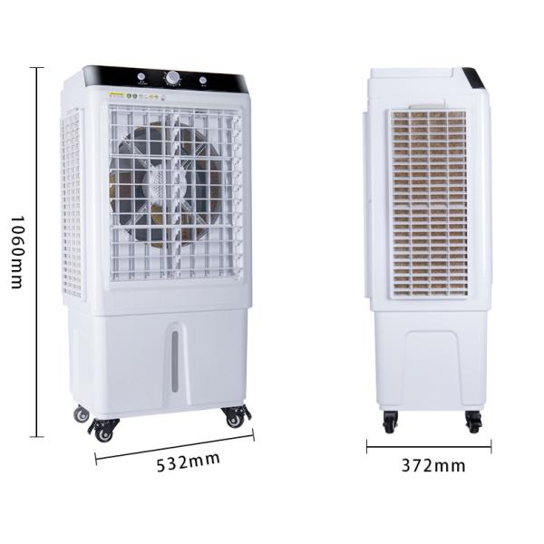 6800cmh 4000 cfm evaporative cooler portable swamp cooler fan evaporative cooling unit price manufaturer factory