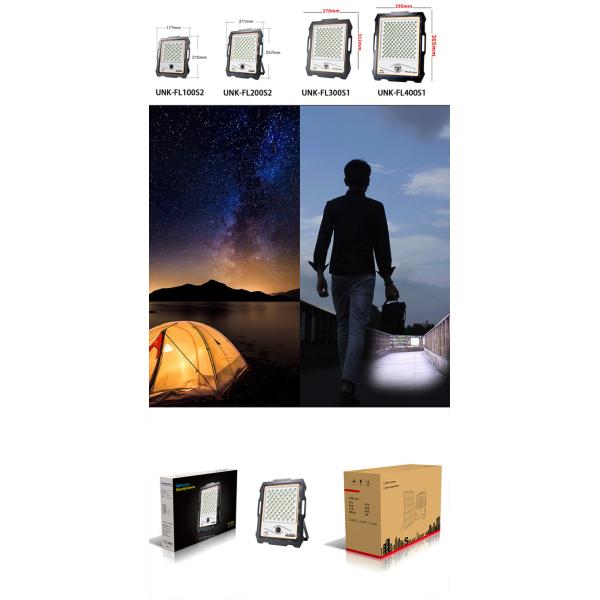 Wifi Thin Solar Panel Floodlight 300w Led Solar Flood Light With Camera Monitoring