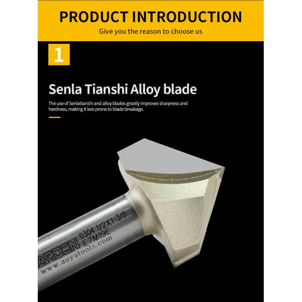 CNC Router Bit Engraving Tools 1/2 1/4 Shank End Mill Carbide Wood Milling Carving Tools Bit Arden CNC 3D V Bit