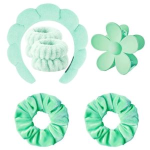 China SPA Hair Band Facial makeup sponge headband set 6pcs on sale