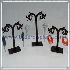China Free Shipping Wholesale Earring Acrylic Jewelry Display Stand Holder 12set lot wholesale
