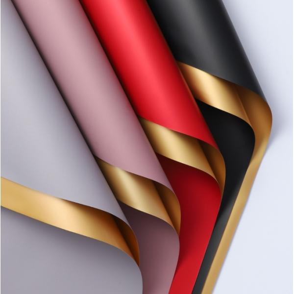 Two-Color Ouya Paper for Fashionable Flower Bouquets and Floral Art Wrapping