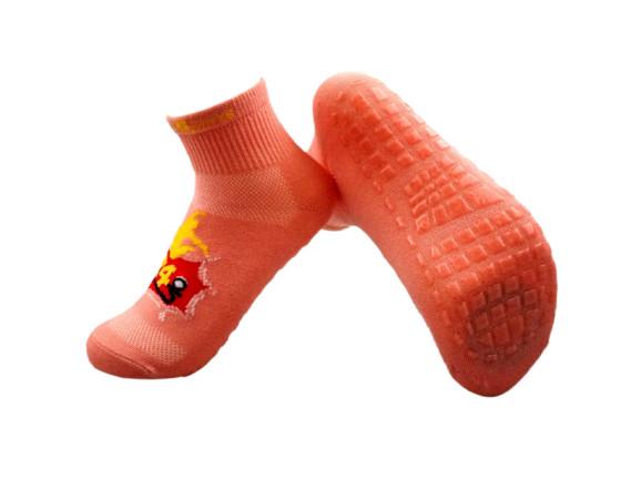 Quality Amazing Jump Zone Socks Non Slip Bounce Amusement Park Socks for Kids and Adults Trampoline for sale