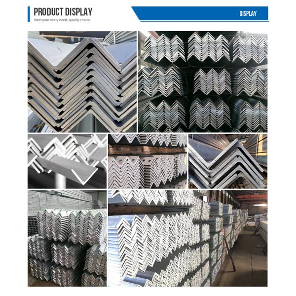 Customers's Requirements Non-Alloy Unequal Angle Steel and Galvanised Steel Angle at with Tolerance ±1%