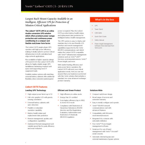 6KVA 6KW 10KVA 10KW 20KVA 20KW 230V Pure Sine Wave Rack Mounted Tower Online UPS for Your