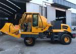 Mini Self Loading Concrete Mixer Truck , 1.5cbm Self Loading Transit Mixer
