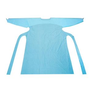 China Waterproof Disposable Isolation Gown Doctors Apron Biodegradable Material wholesale