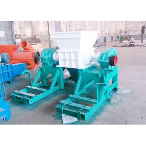 China Industrial Dustbin / Garbage Shredder Machine , 2 Shaft Shredder Compact Design wholesale