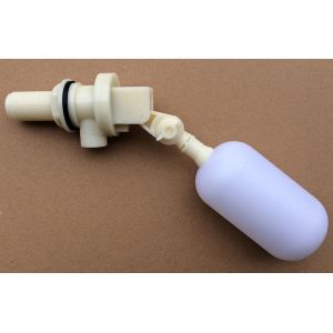 China DN8WK-T Plastic Water Tank Float Valve , 1/4'' Cold Water Cistern Ball Valve on sale