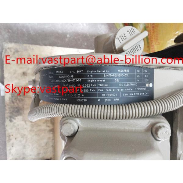 Quality Cummins engine  QSL8.9-C300 for sale