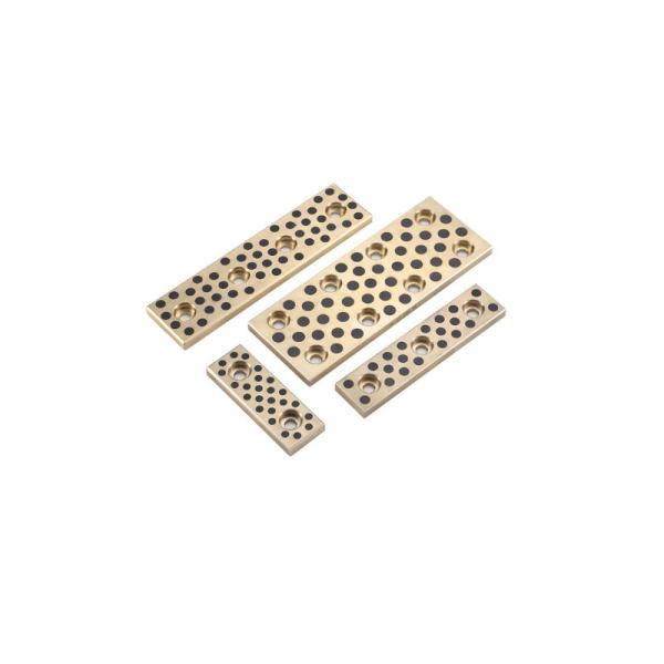 CAM V Guide Plugged Graphite Slide Bearing Plates Solid Lubricant