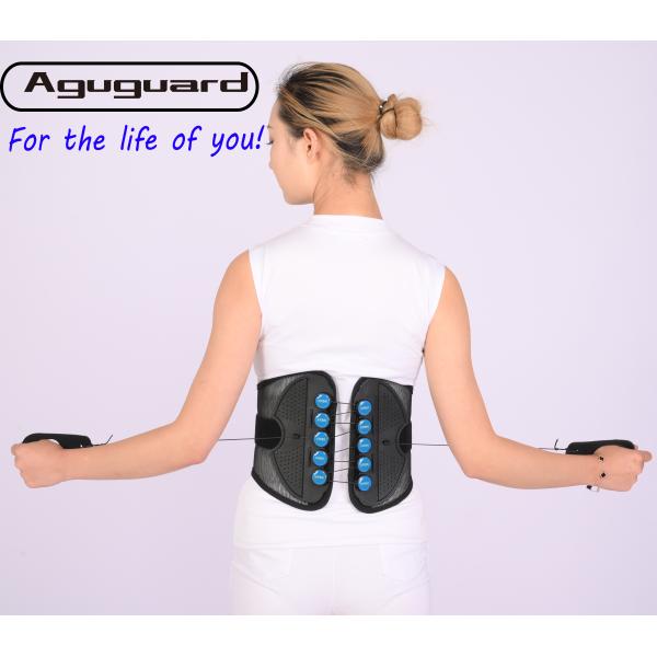 Breathable Neoprene Back Support Brace With Adjustable Straps
