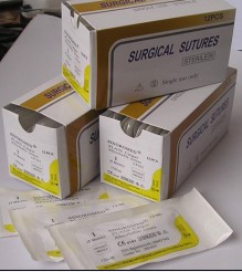 Disposable PLAIN Absorbable And Non-absorbable Surgical Suture(PGA/ PDO/ VICRYL /CATGUT)
