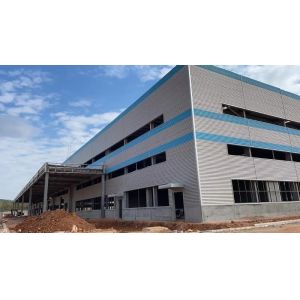 China Customized Industrial Steel Building Warehouse Hangar Steel Structure Building Material wholesale