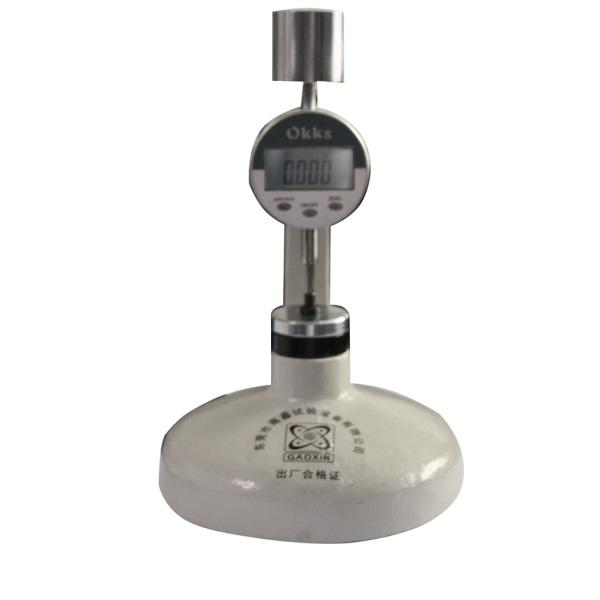 Quality High Precise Leather Testing Equipment For Thickness Test With Digital Displayer for sale