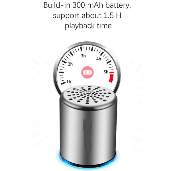 Producentre PDCMK10 Wireless Mini BT 4.2 Speaker With Microphone Phone Calling HD Super Bass Subwoofer Mini LoudSpeaker