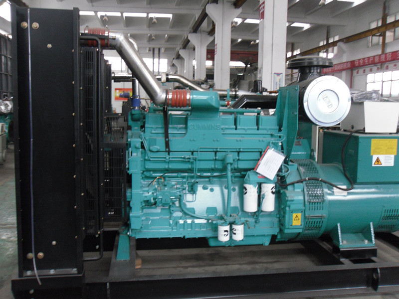 China GSM Load bank Parallel 300kva cummins diesel generator engine NTA855 - G1B output RS-485 wholesale