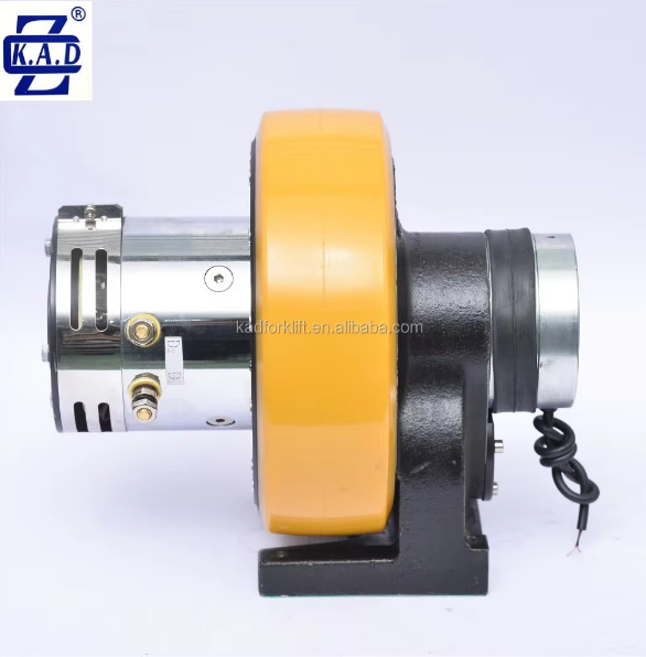 DC Permanent Magnet Brushed Motor Drive Wheel Assembly Motor Handling Equipment Wheels
