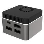 Fanless Mini Box Intel® Nuc Emmc Up To 256GB Gemini Lake-R J4125 quad Core Pc