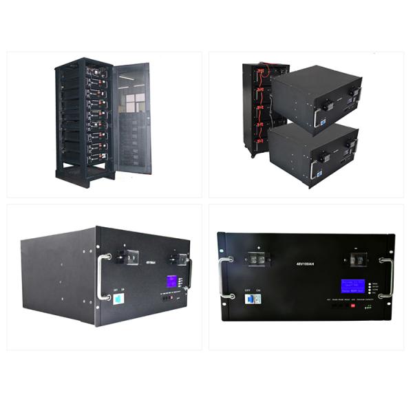 Commercial 48V Lithium Iron Phosphate Battery Replacement 100Ah LFP Battery Pack