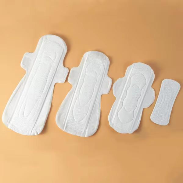 Hypoallergenic Cotton Night Sanitary Towel Pads With Ultra Absorbent Mesh Top Sheet