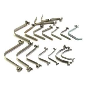 China Anti Rust Button Spring Clips For Telecommunicate Equipment wholesale