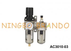 China AC3010-03 SMC Type FRL Air Filter Regulator And Lubricator Combo wholesale