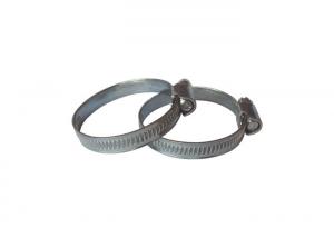 China Zinc Plated Steel Hose Clamps With Welding 9mm Bandwith Germany Type W1 wholesale