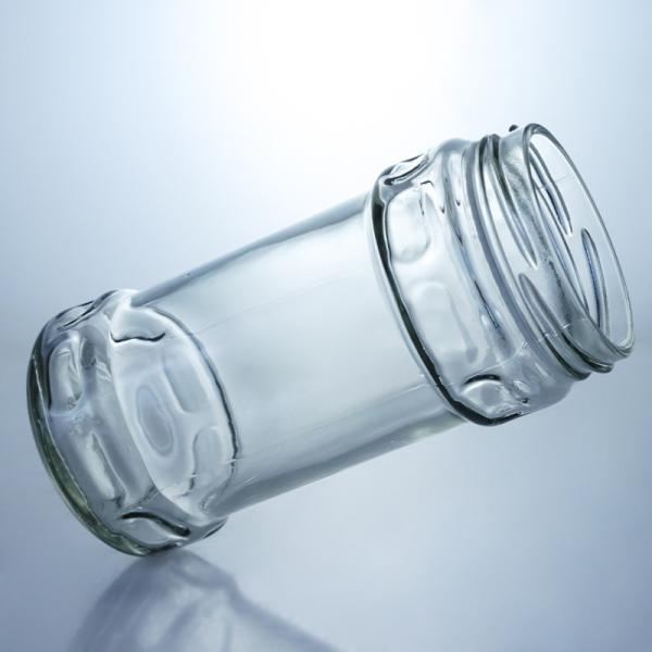 Produced Food Grade Clear Round Glass Honey Jar With Screw Top For Your Unique Needs