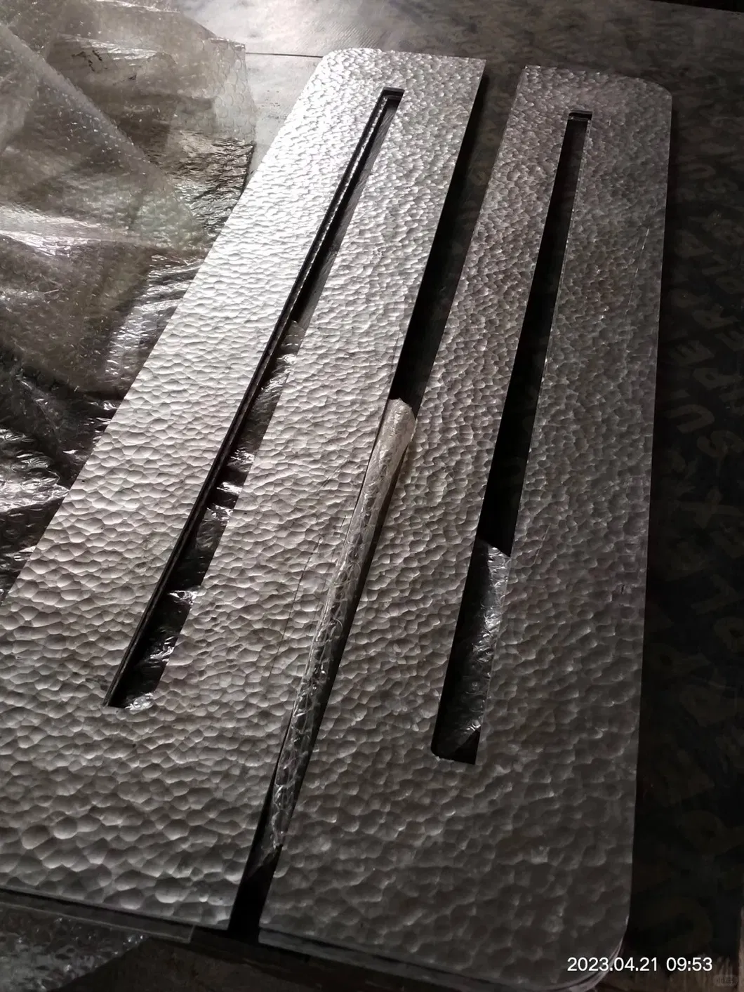 Hammered Metal Sheet 304 316 Stainless Steel Sheet Cladding for Wall Claading or Ceiling Panel