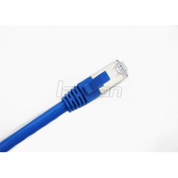 Super Slim Cat6 FTP Cable , RJ45 Ethernet Patch Cord Pass Fluke Channel Test