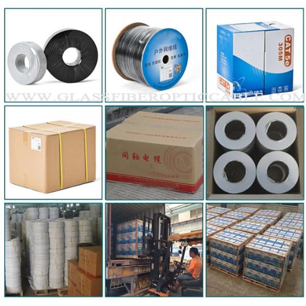 CAT6A UTP / STP 2 Gigabit Ethernet LAN Cable BC Copper Unshield Connector