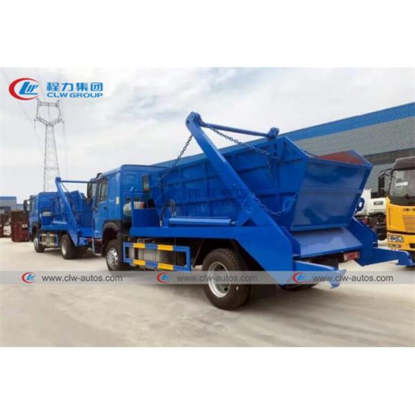 RHD Howo 8M3 10M3 Skip Loader Container Garbage Truck