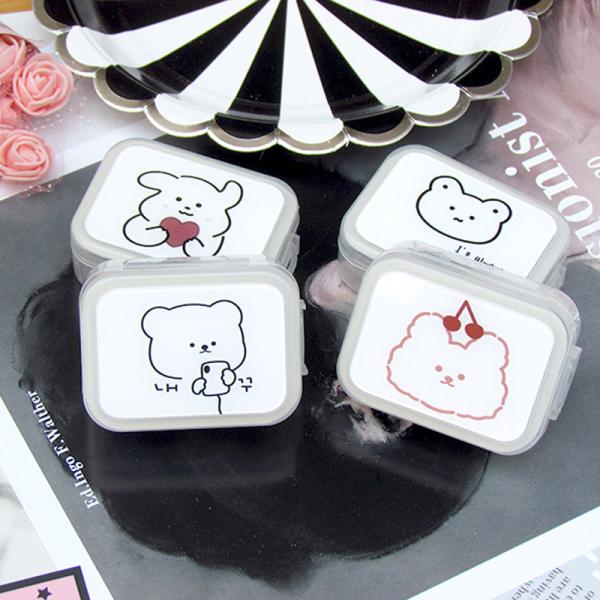 OEM Cosmetic Contact Lenses Box For Eyes Travel Kit Holder Container