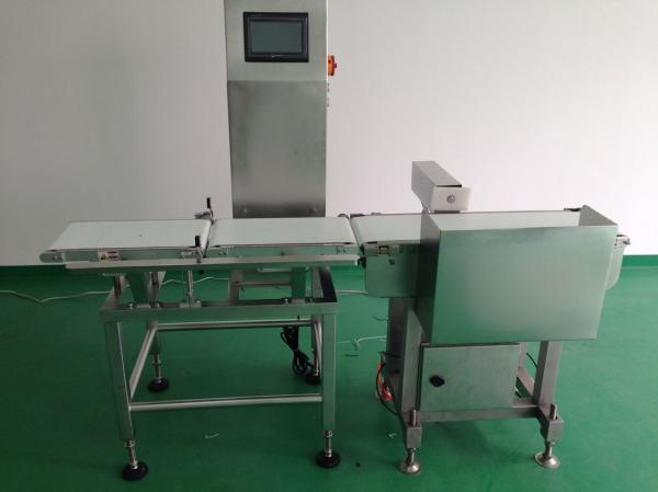 High Speed Auto Conveyor Check Weigher for Weight Less 2000g product weight sorting process