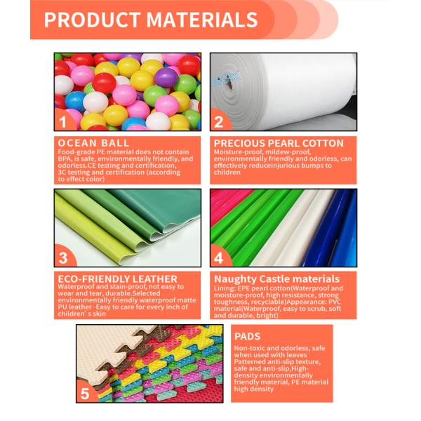 Jumping Elastic Bed Park Kids Playground Adults Indoor Trampoline Park Soft Playground