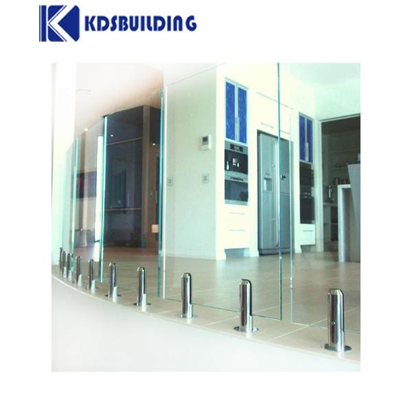 2023 Frameless Pool Stair Clamp Balustrade Glaze Handrail Spigot Fitting Glass Clamp Fence