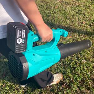 China 21V 1000W 16000RPM Leaf And Snow Blower Lightweight Handheld Quiet Electric Leaf Blower Cordless wholesale