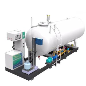 China 1000L LPG Gas Filling Station 40cbm , 2.5Mpa Auto LPG Filling Stations on sale