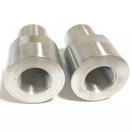 Custom High Precision CNC Milled Turned Pipe Fitting Part Stainless Steel Connect Parts