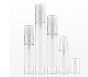 China Mini Slim Plastic Airless Cosmetic Bottles 5 Ml 10 Ml 12 Ml 15 Ml on sale