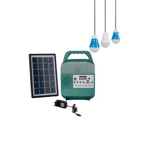 Customized Mobile Portable Solar Light Kits With USB Adapters