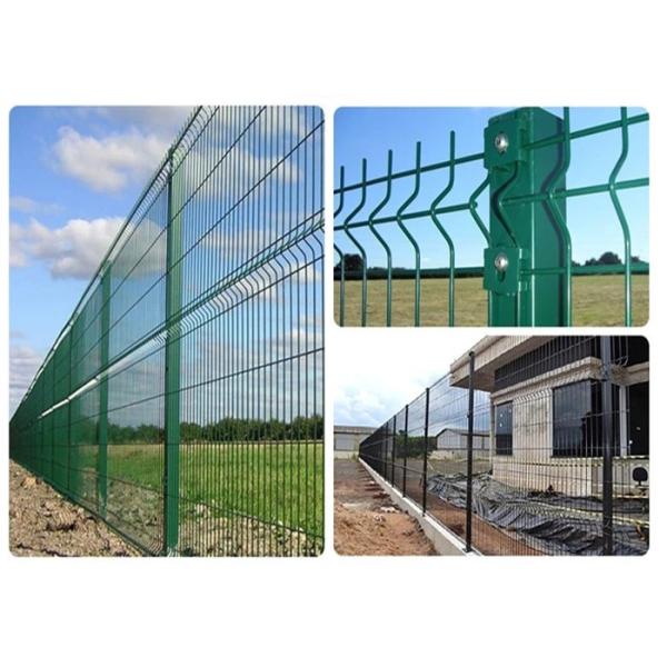 Factory Galvanized PVC Coated Welded Garden Fence Wire Mesh Fence Panels