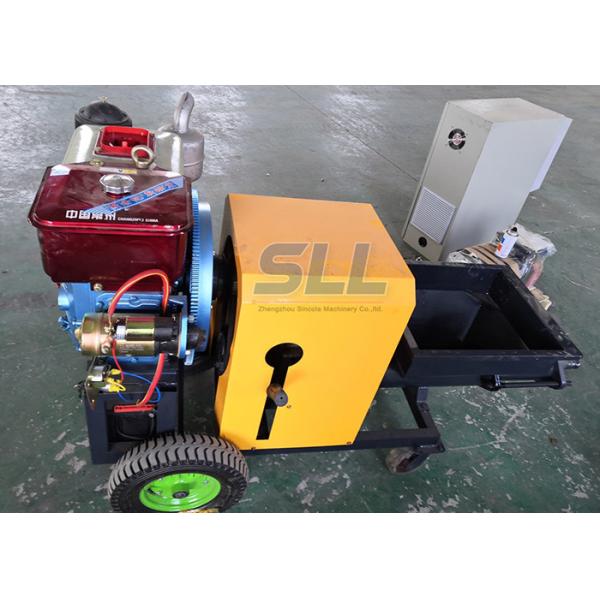 Diesel Mortar Spraying Machine / Cement Plaster Spray Machine With Wide Application