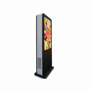 China High Brightness Outdoor Touch Screen Kiosk , Outdoor Digital Totem IP65 Waterproof wholesale