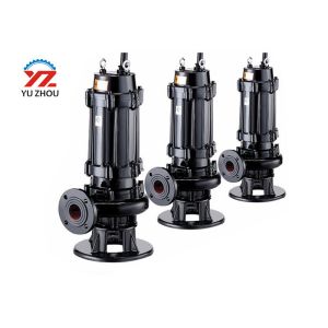 Large Capacity Submersible Water Transfer Pump Non Clogging For Sewage Water