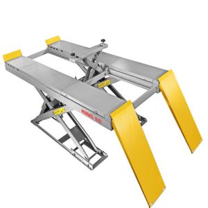 China 3500kg Super Thin Alignment Scissor Lift With Jack Elector Hydraulic Car Lift wholesale