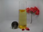 Borosilicate glass handmade glass Straight pot 1500ML glass pot with handle