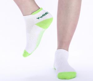 China Indoor Adult Floor Padded Yoga Socks , Female Silicone Non Slip Dance Socks wholesale