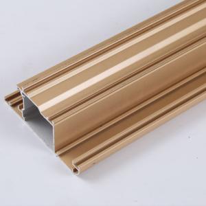 China Surface Treatment Aluminum Extrusion Parts For Wardrobe Awning Door on sale